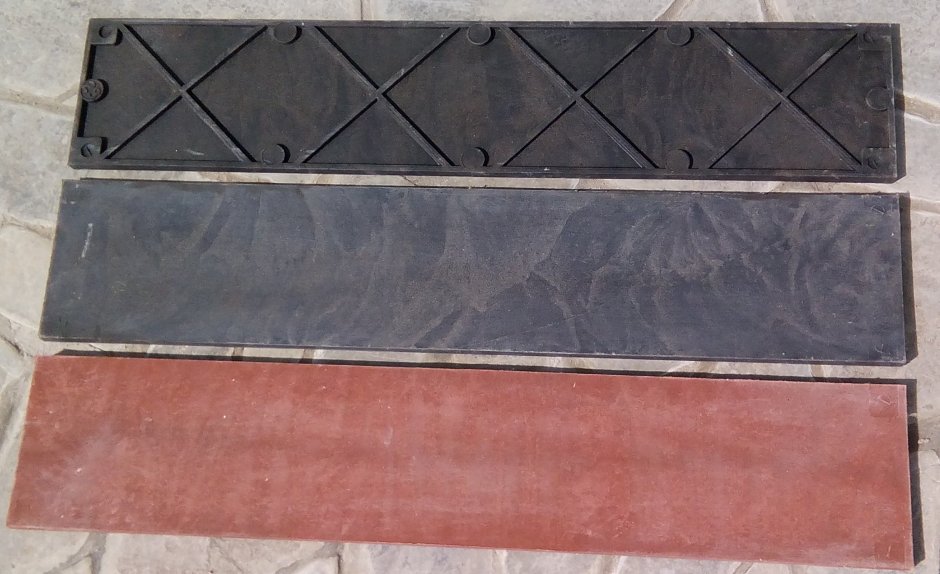 Полимерно-песчаный парапет 255 мм