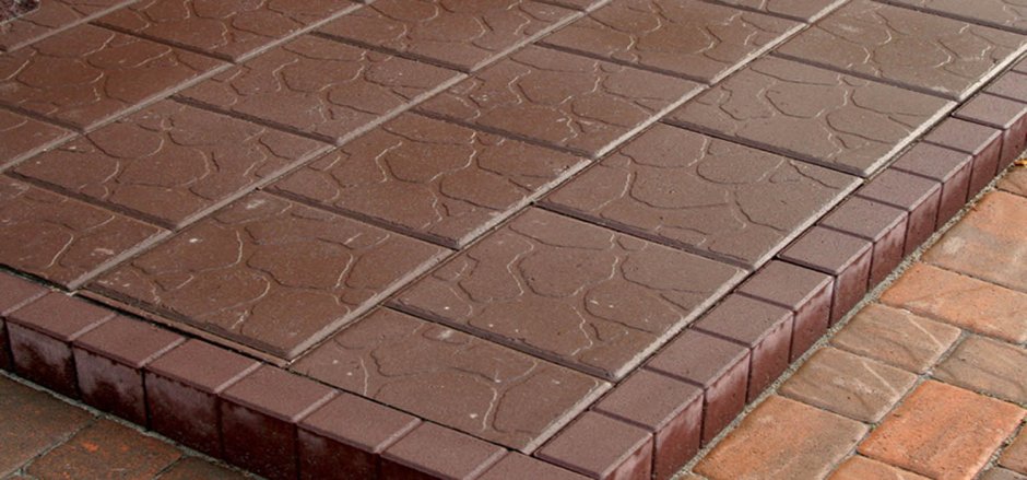 Резиновое покрытие на крыльцо