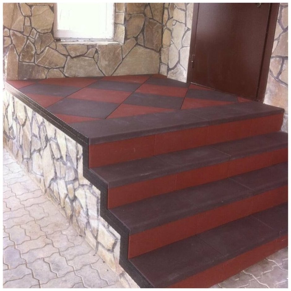Клинкерная плитка для ступеней