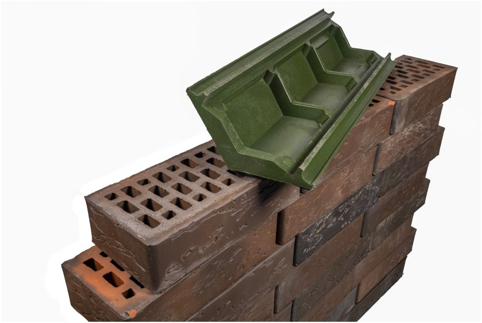 Полимерно-песчаный парапет 255 мм