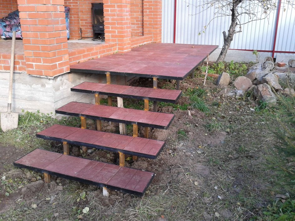 Бетонные ступени