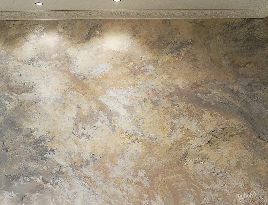 Венецианская штукатурка имитирующая Оникс