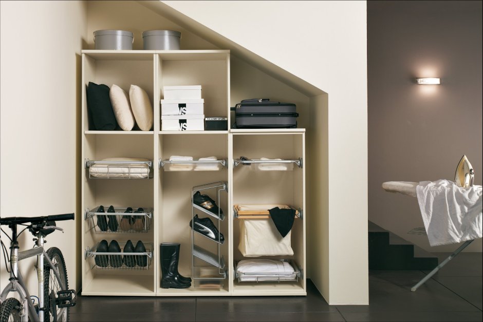 Наполнение шкафа в прихожей