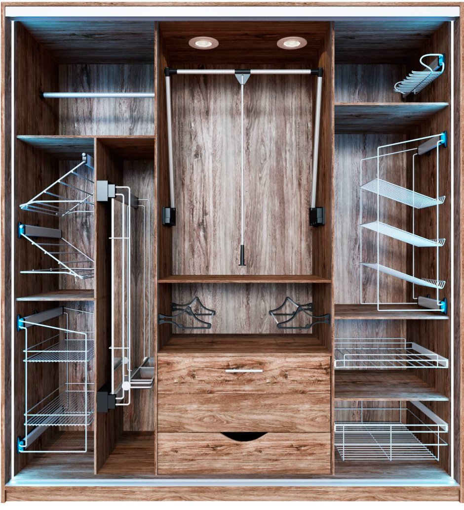 Шкаф купе 1500мм наполнение