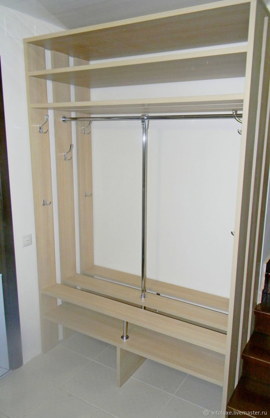 Гардеробные комнаты из ЛДСП
