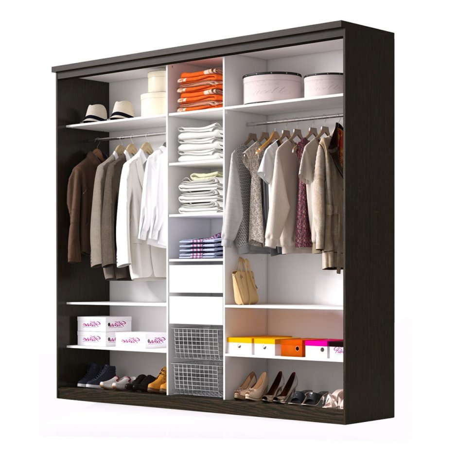 Глубокий шкаф купе глубина 80 наполнение