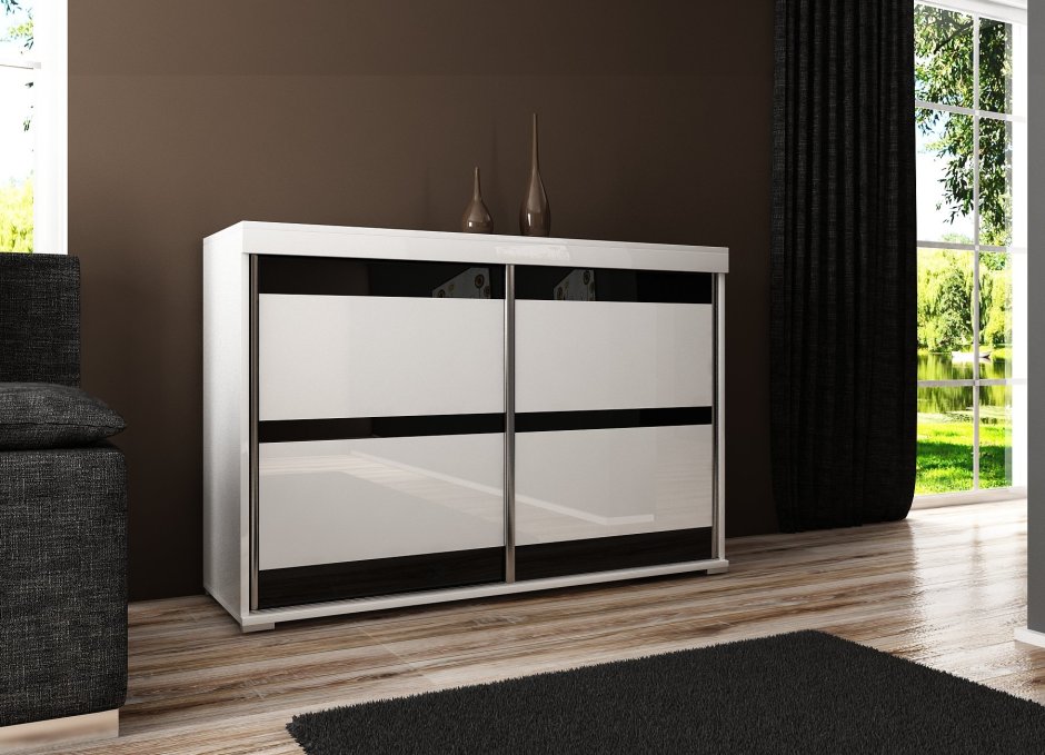 Шкаф купе с телевизором в спальню