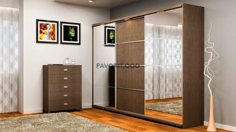 Шкаф распашной Iowa шкаф 3.2