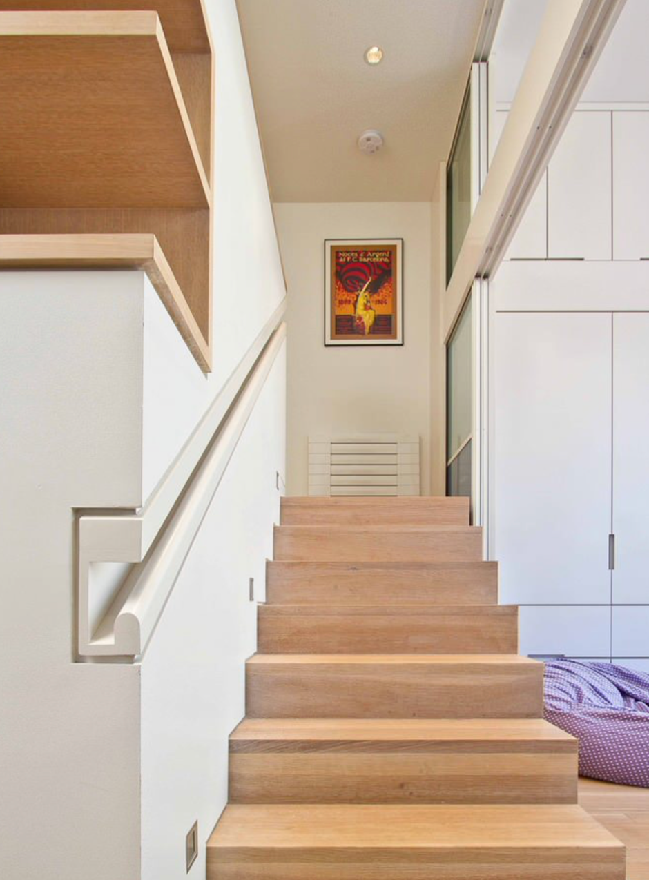 Ограждения для лестницы в таунхаус