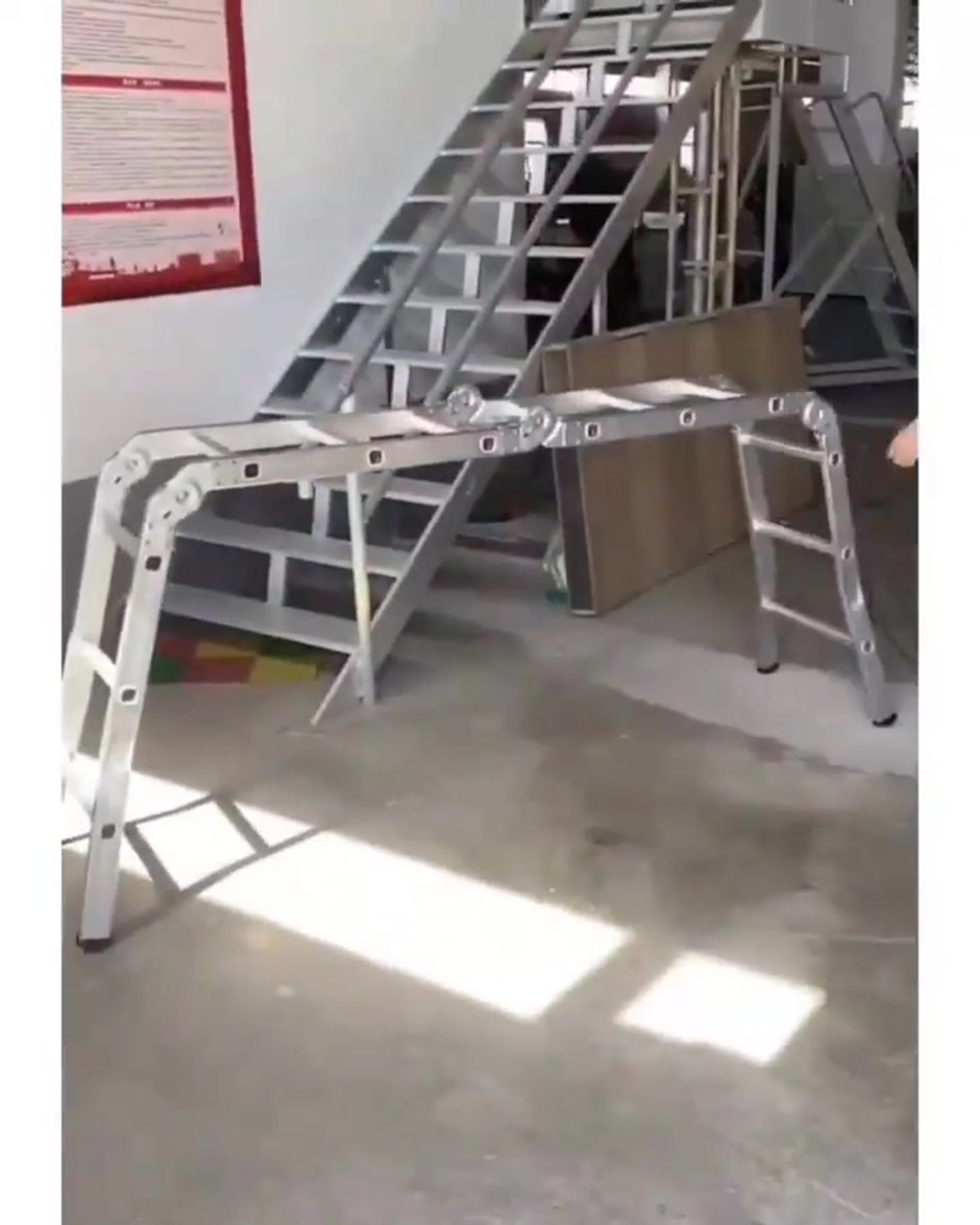 Стул-стремянка трансформер чертеж из профильной трубы