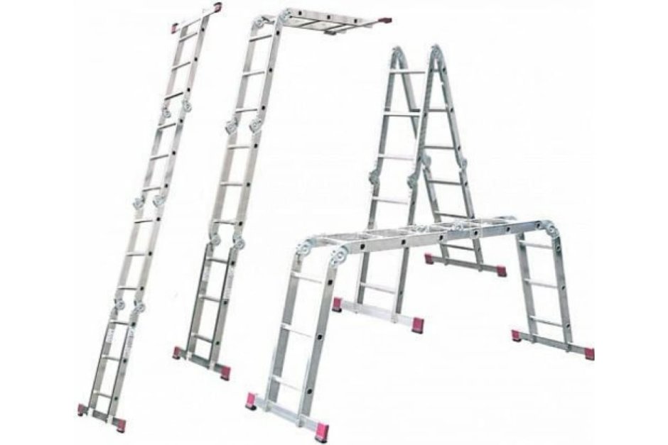 Универсальная шарнирная лестница Krause Stabilo 4х4
