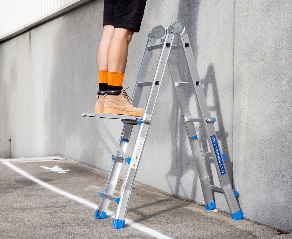 Стремянка-трансформер 4хсекционная
