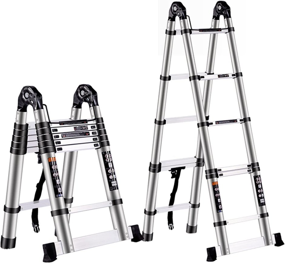 Стремянка алюминиевая АСП 04