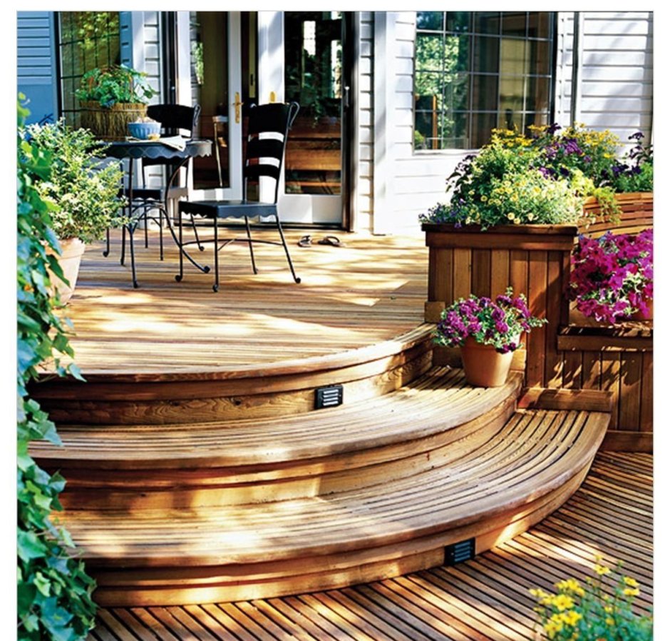 Ограждение террасы