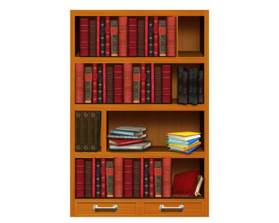 Угловые книжные полки