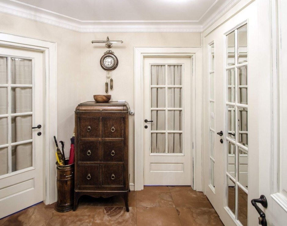 Двери в стиле Прованс в интерьере