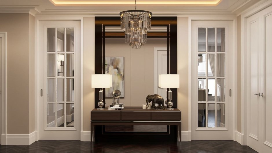 Стеклянные перегородки с раскладкой