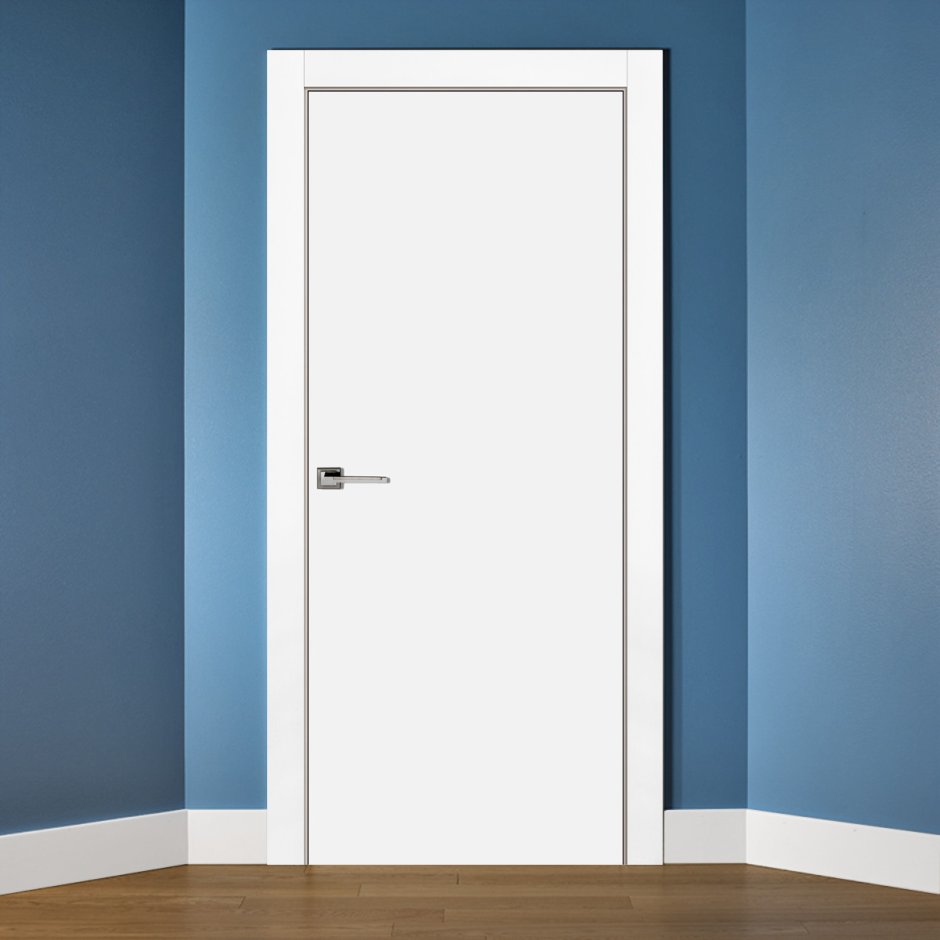Белая дверь