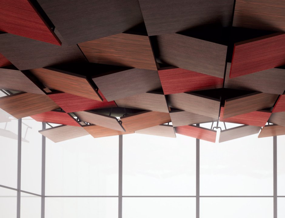 Акустические потолочные панели