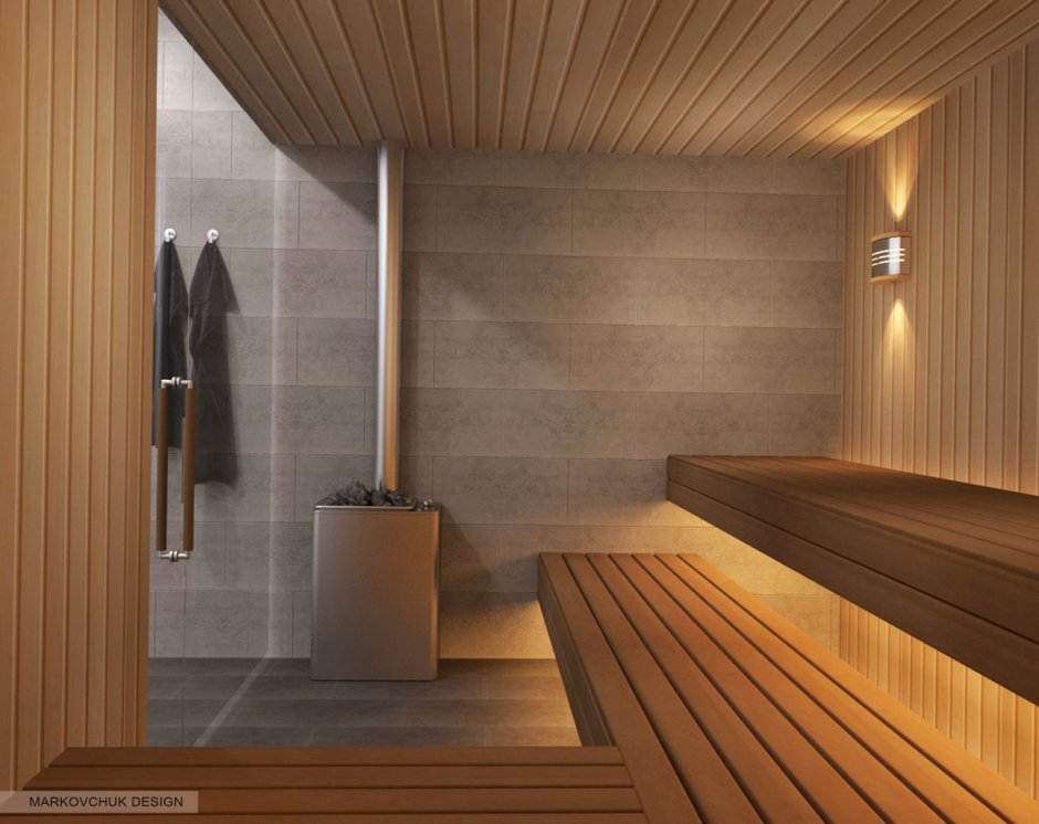 Баня в современном стиле
