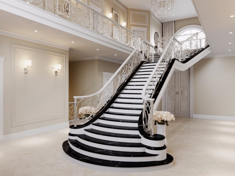 Мраморные лестницы klasika