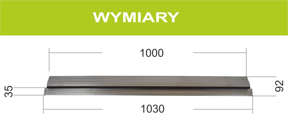 Алюминиевый порог на входных дверях pt 607