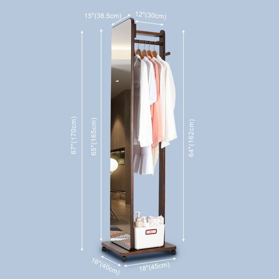 Зеркало на подставке напольное