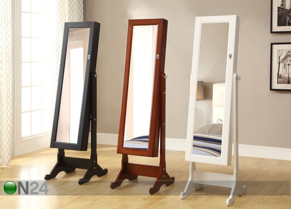 Колонка с зеркалом в прихожую