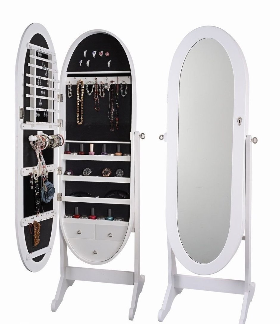 Напольное зеркало-вешалка Smart Bird Omi-90b