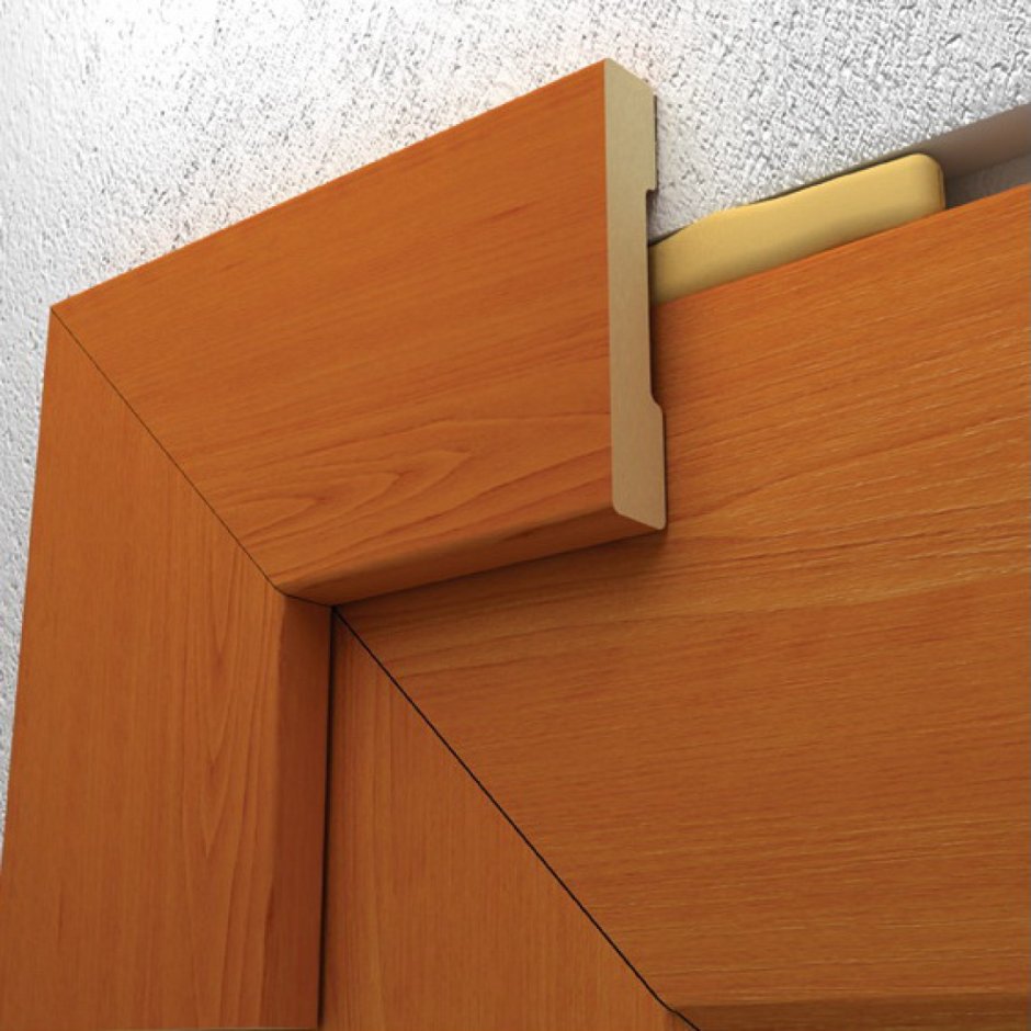 Наличник телескопический запилы 45