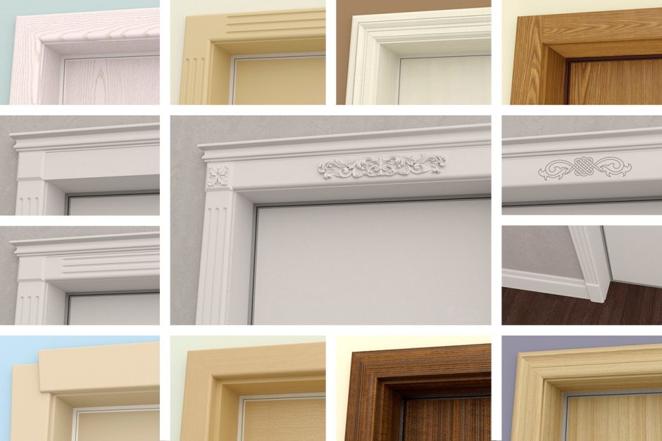 Декоративная обналичка дверей