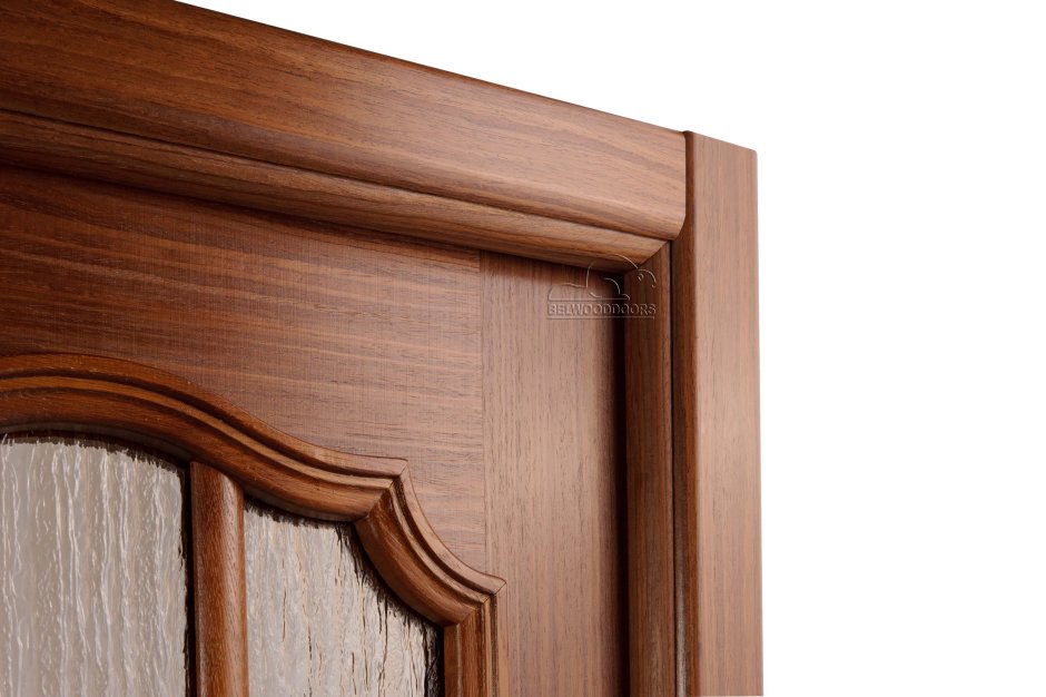 Межкомнатная дверь "Каролина", ПГ, орех