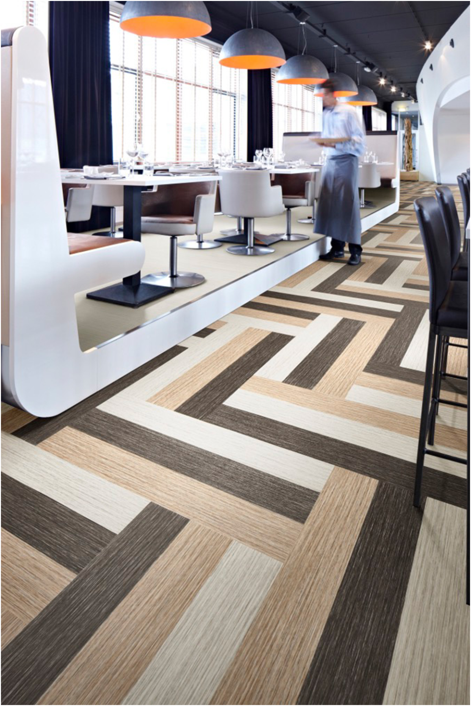 Самоклеющаяся плитка для пола