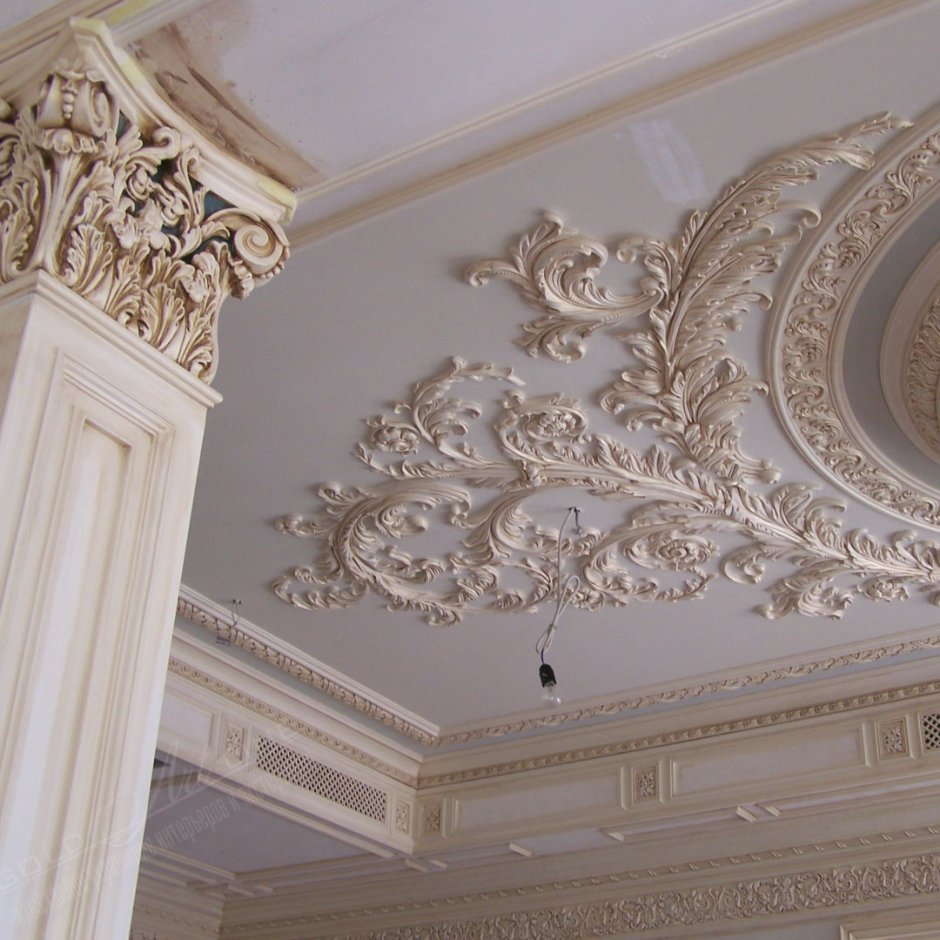 Лепнина из гипса