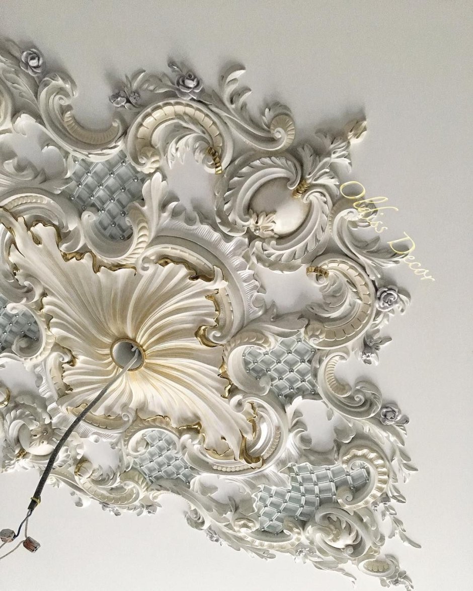 Патинирование лепнины