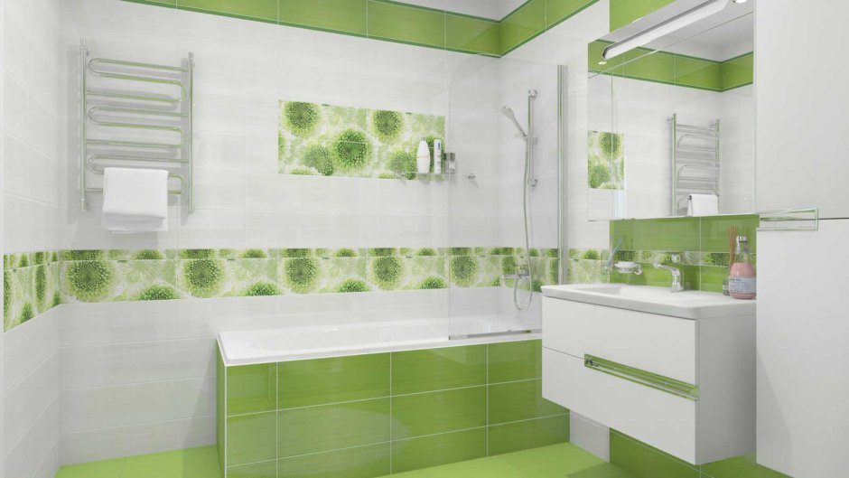 Плитка Unitile Сакура зеленый