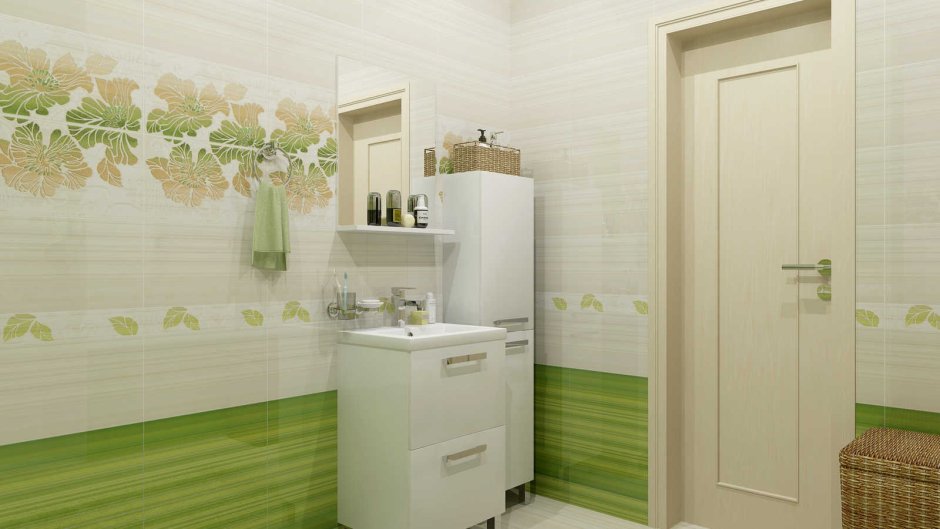 Плитка Ялта Атем тюльпаны