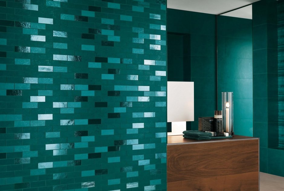 Плитка Cersanit зеленая