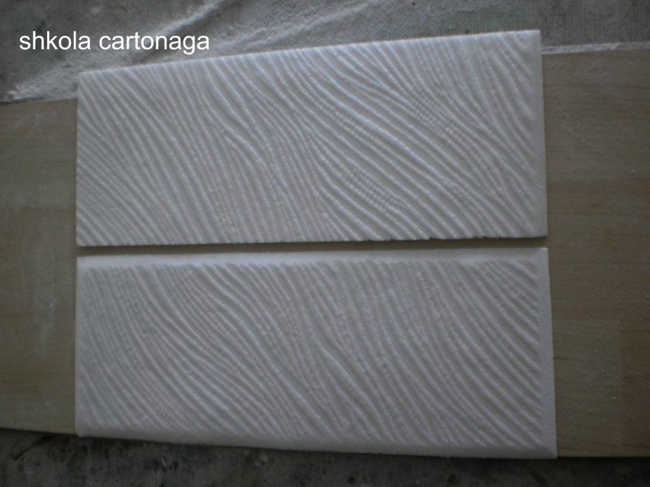 Кирпичики из потолочных плит