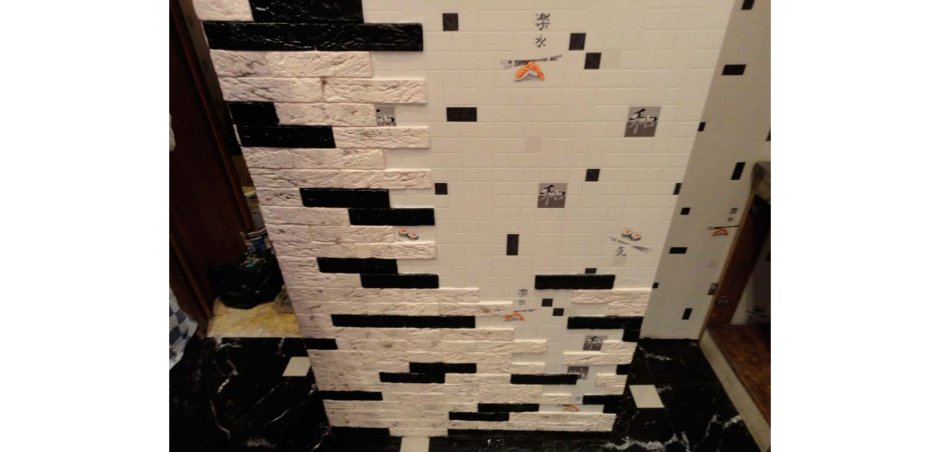 Декор мебели гипсовой плиткой