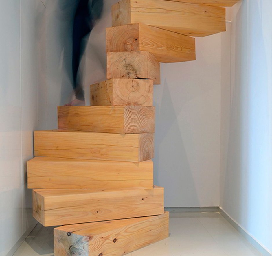 Косоур из бруса 150х150