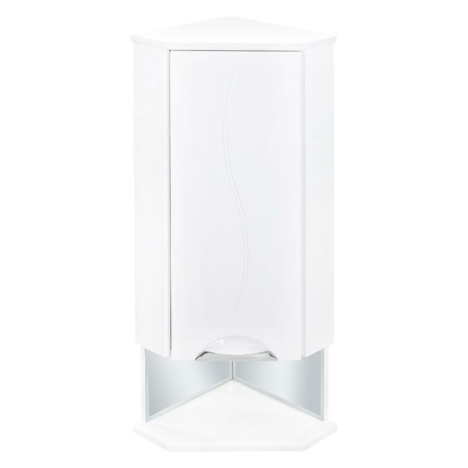 Шкаф подвесной угловой «Глория», левый, 36 см