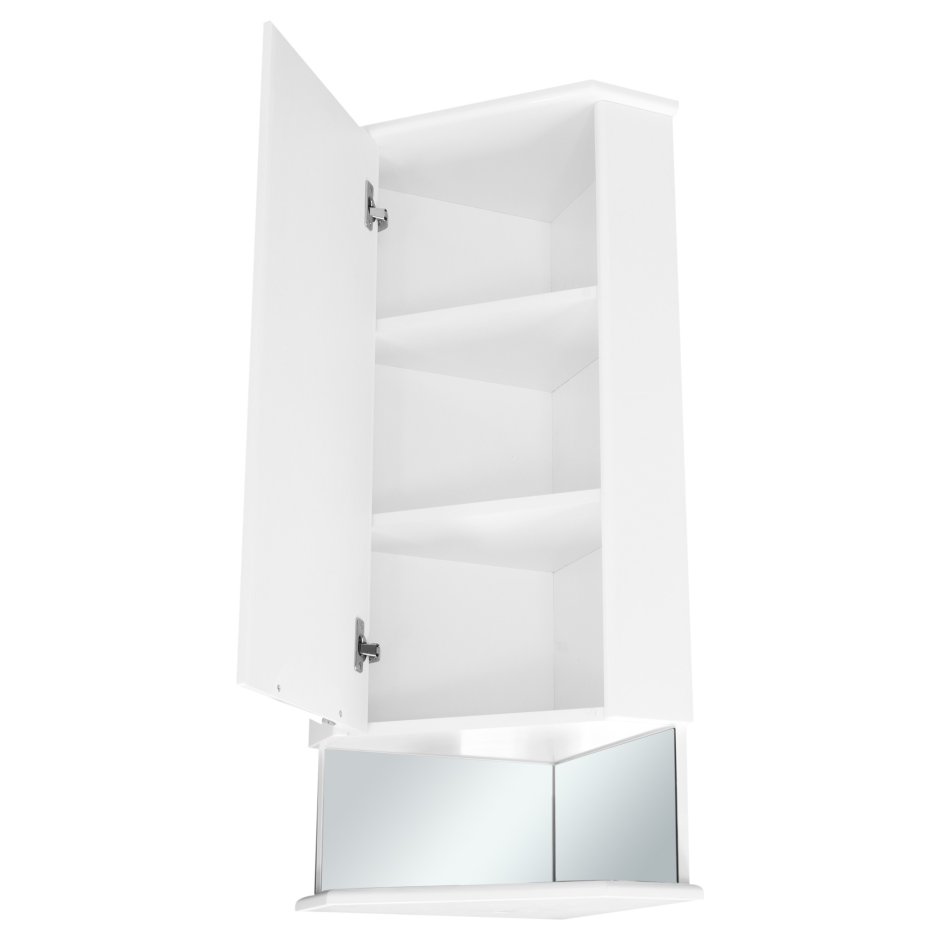 Шкаф подвесной угловой «Глория», левый, 36 см