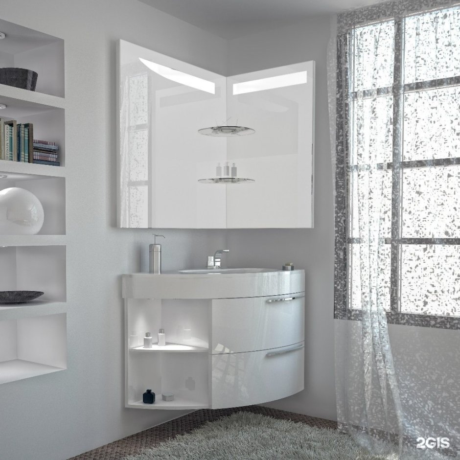 Мебельная раковина de Aqua трио Люкс r