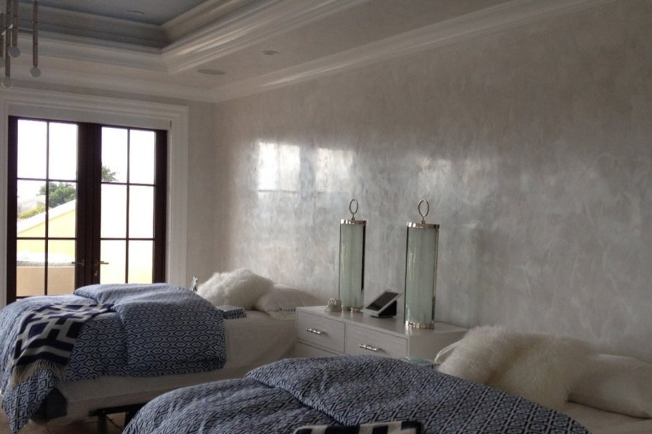 Гостиная в черно белом стиле