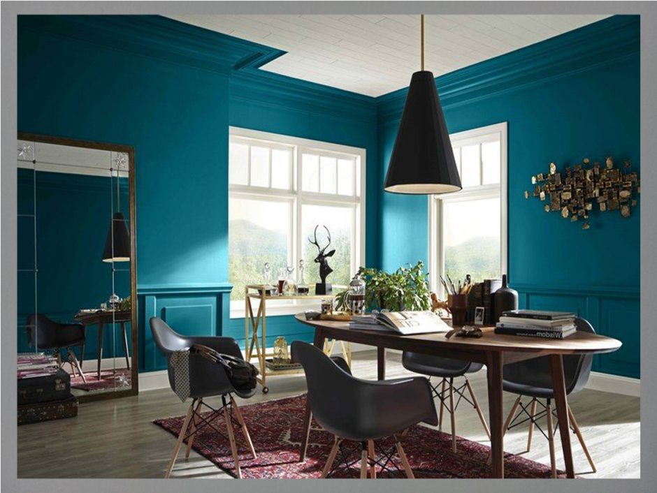 Sherwin Williams краска в интерьере