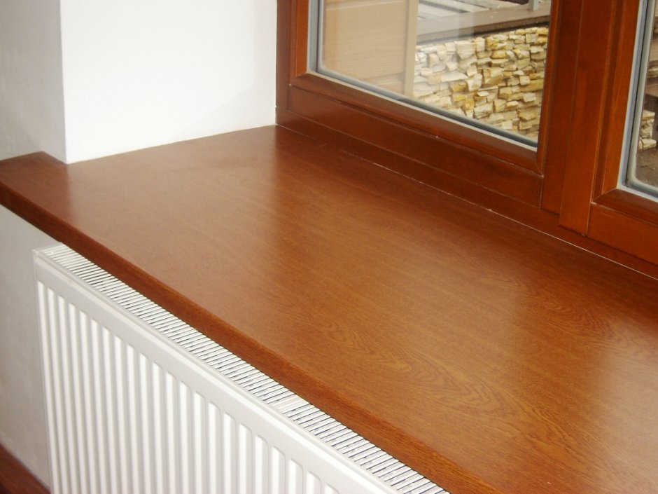 Подоконник Монблан золотой дуб