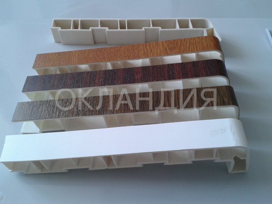 Подоконник ПВХ Брусбокс