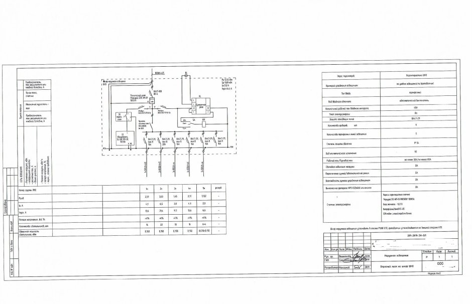 Монтаж щита управления наружного освещение