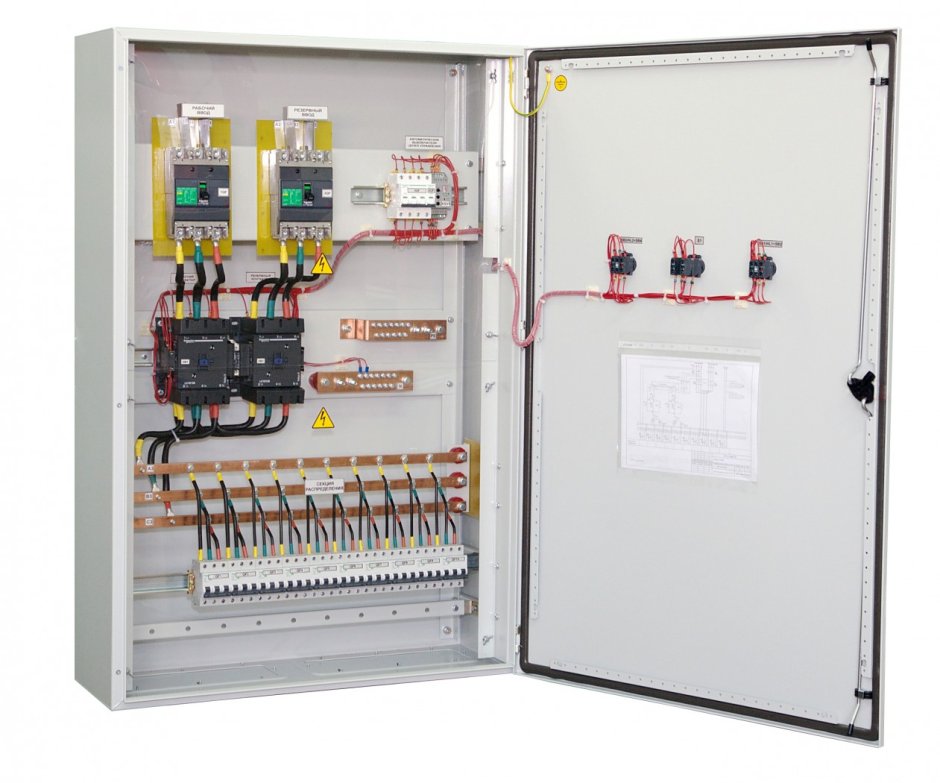 Принципиальная электрическая схема уличного освещения